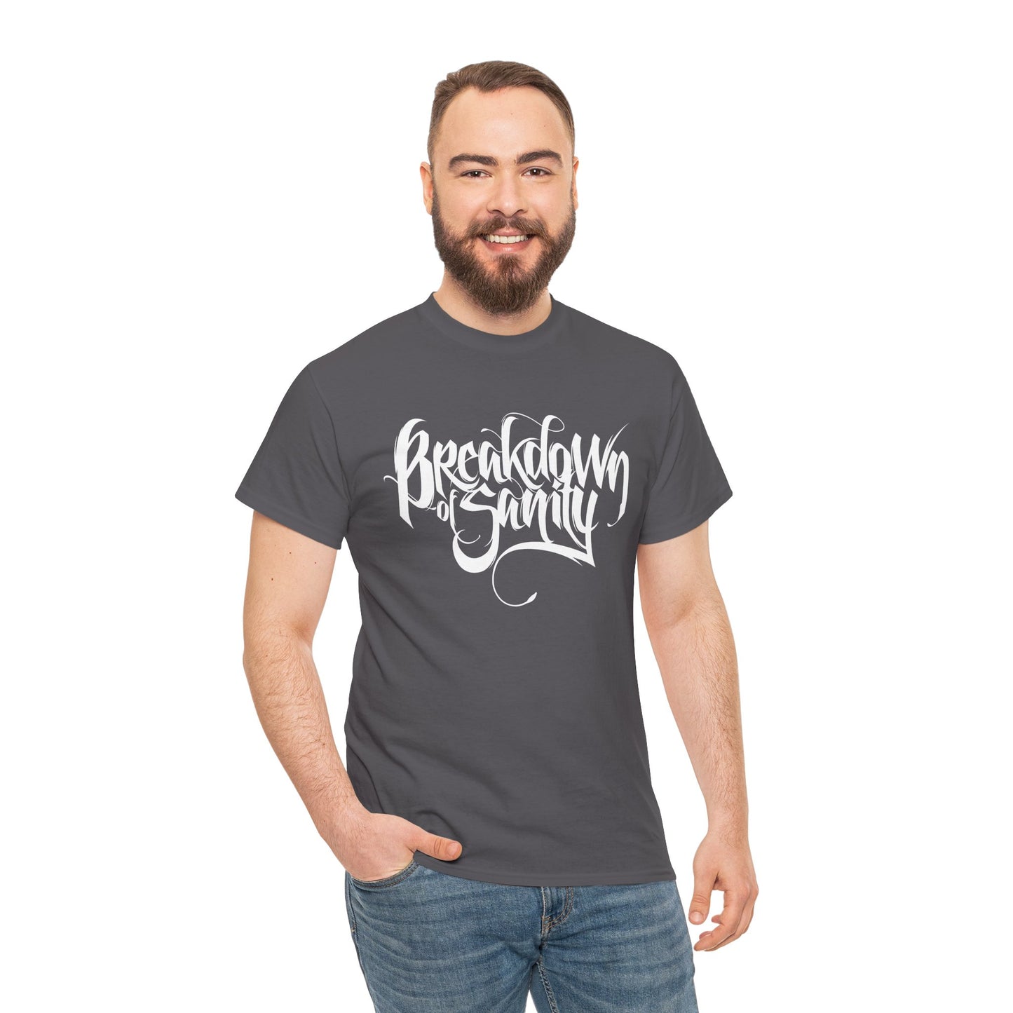 Heavy Cotton T-Shirt - Breakdown of Sanity 2012 Logo