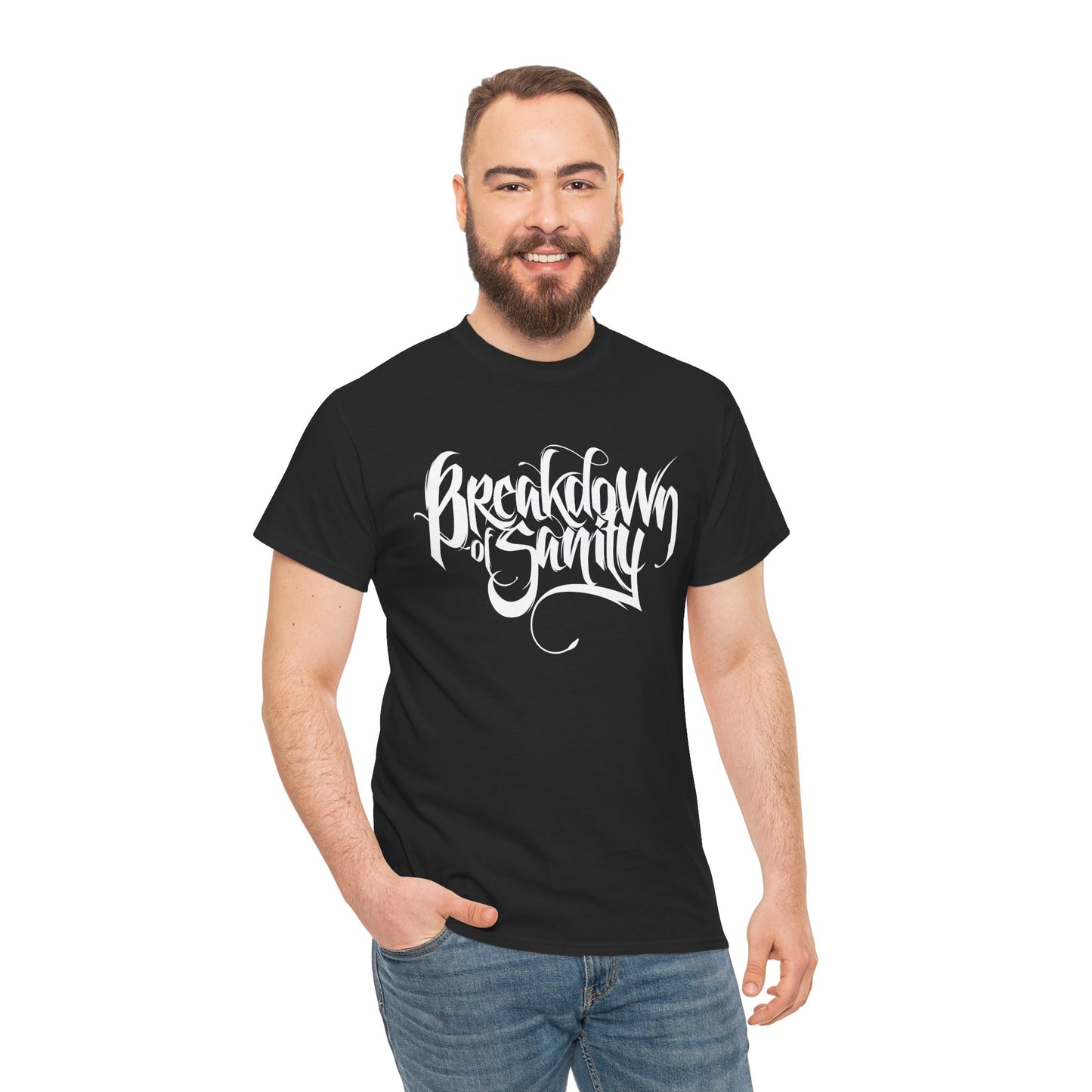 Heavy Cotton T-Shirt - Breakdown of Sanity 2012 Logo