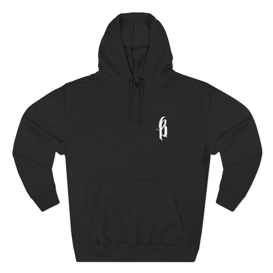Stylish Three-Panel Fleece Hoodie - 2012 Logo