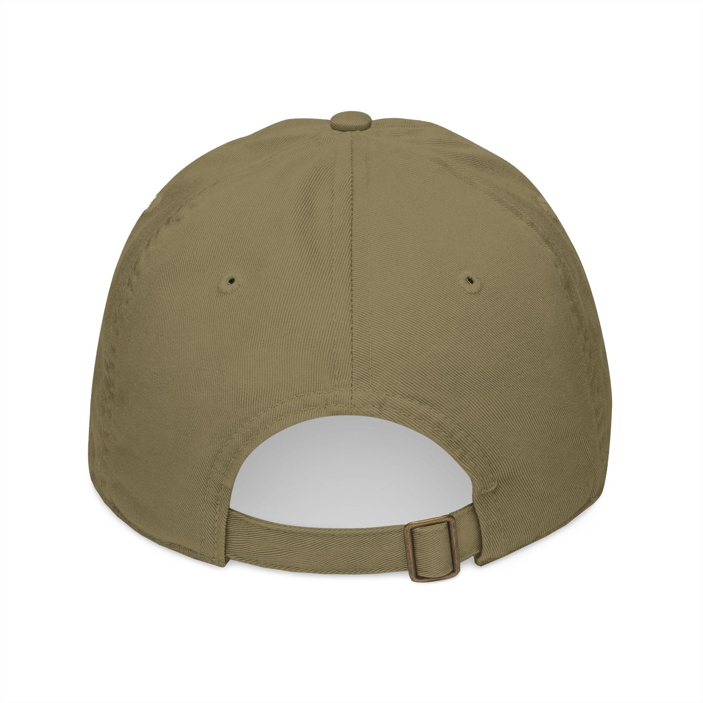 Embroidered Organic Baseball Cap - Stacked Type 2