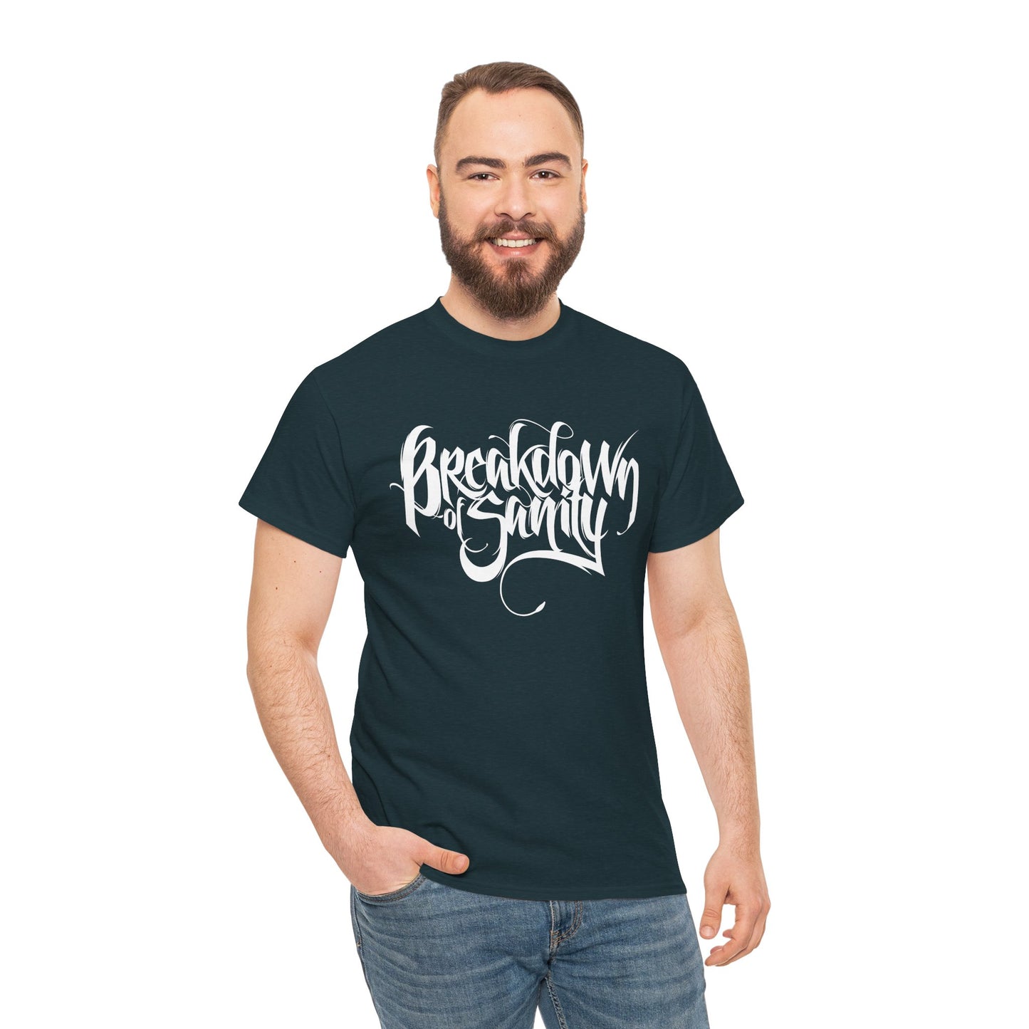 Heavy Cotton T-Shirt - Breakdown of Sanity 2012 Logo