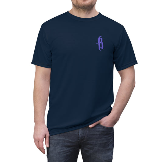 Cut & Sew T-Shirt - Torn Pages Face