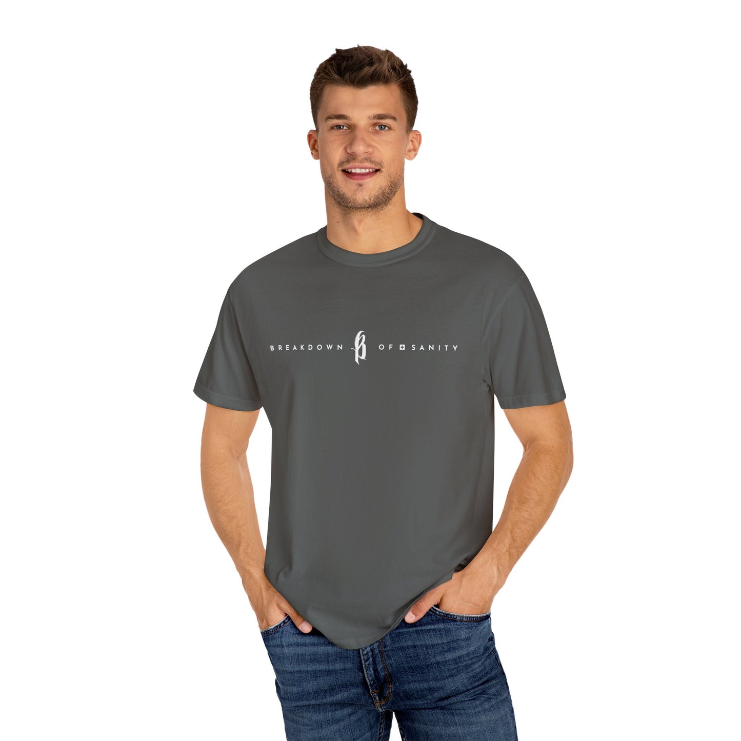 Garment-Dyed T-Shirt - Minimal Logo