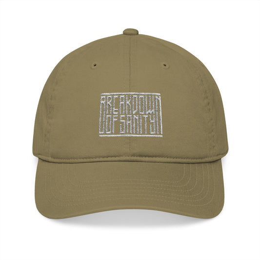 Embroidered Organic Baseball Cap - Stacked Type 2