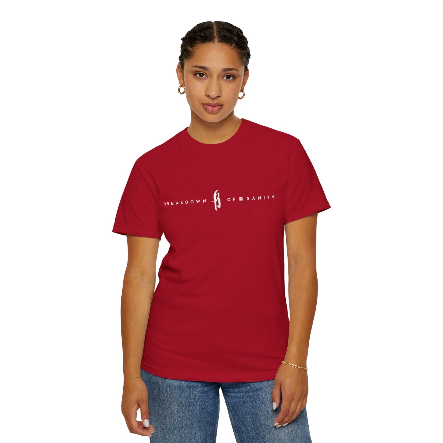 Garment-Dyed T-Shirt - Minimal Logo
