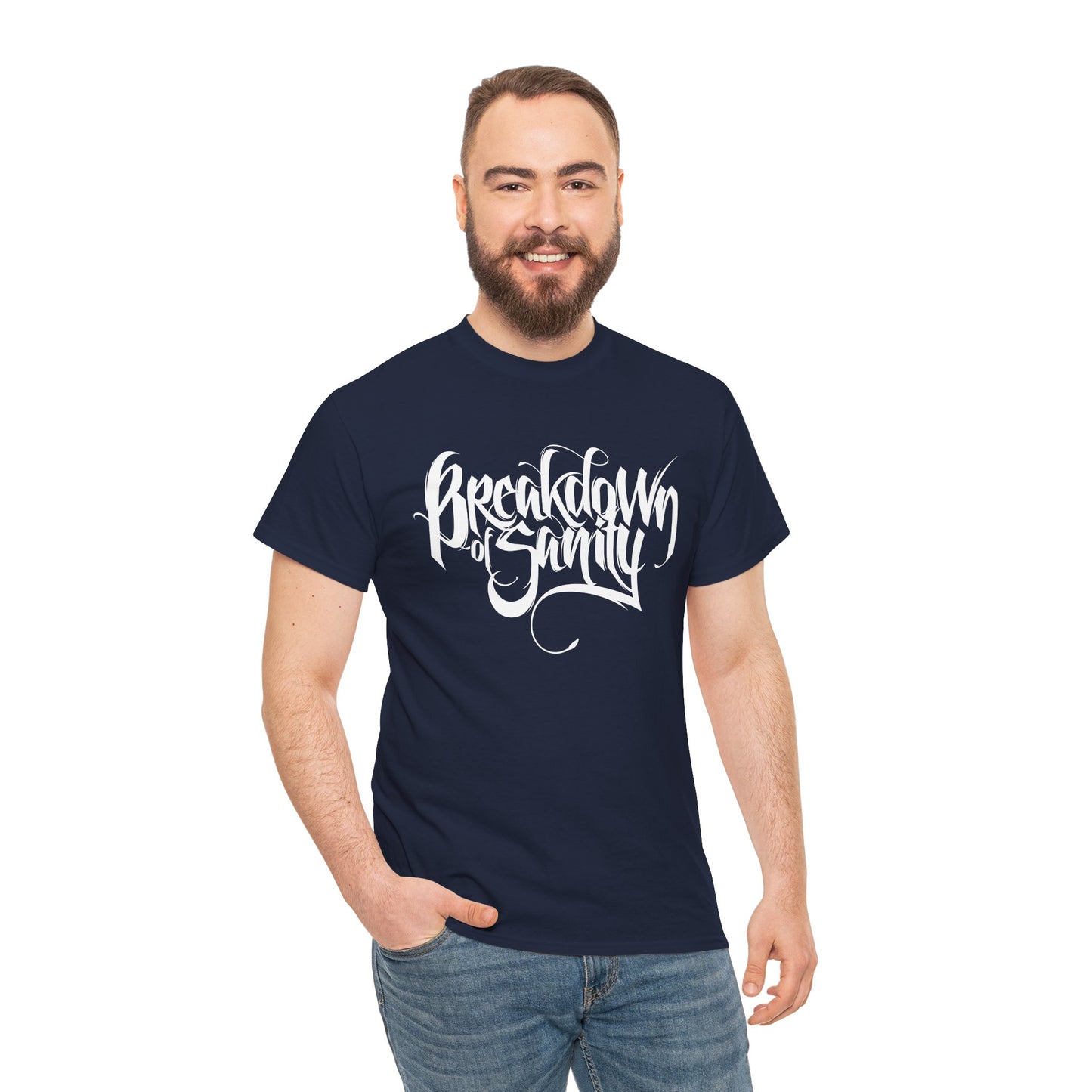 Heavy Cotton T-Shirt - Breakdown of Sanity 2012 Logo