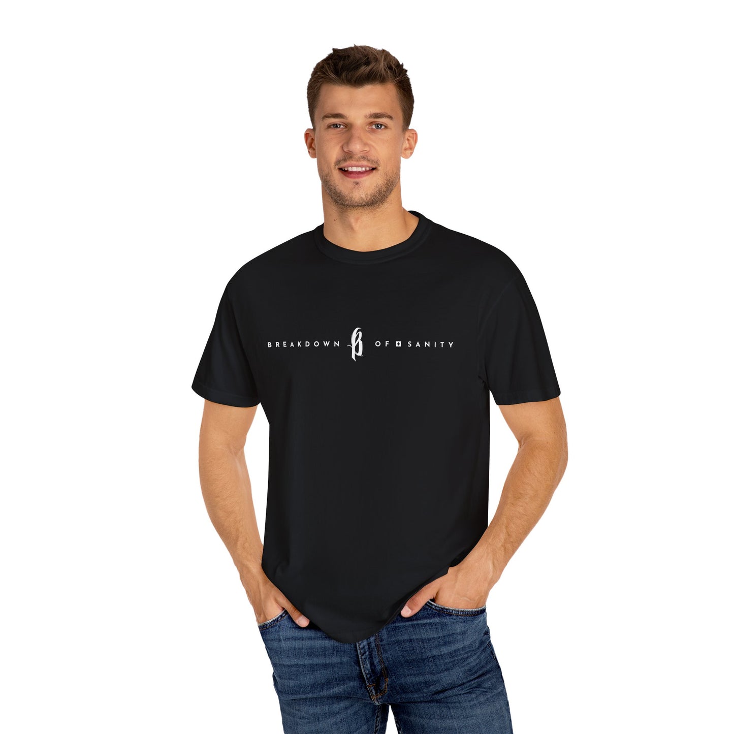Garment-Dyed T-Shirt - Minimal Logo