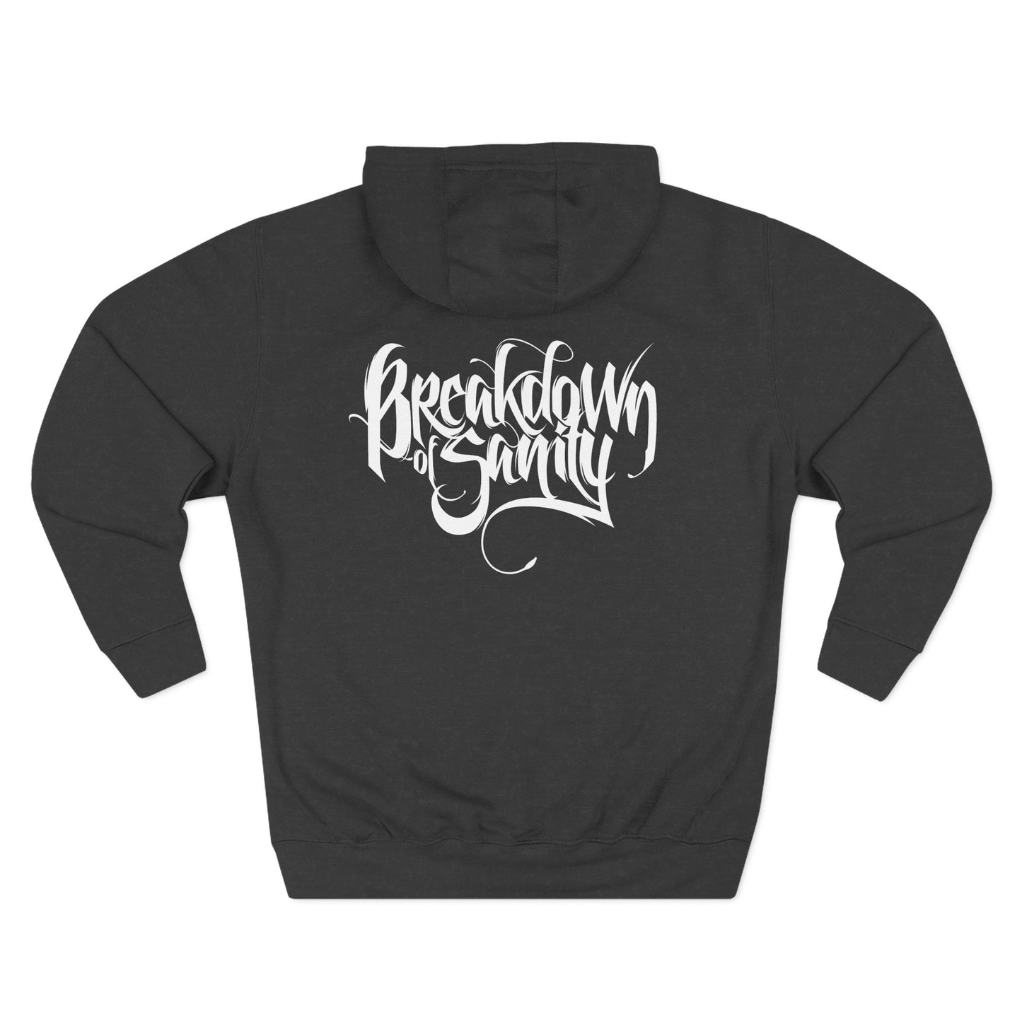 Stylish Three-Panel Fleece Hoodie - 2012 Logo
