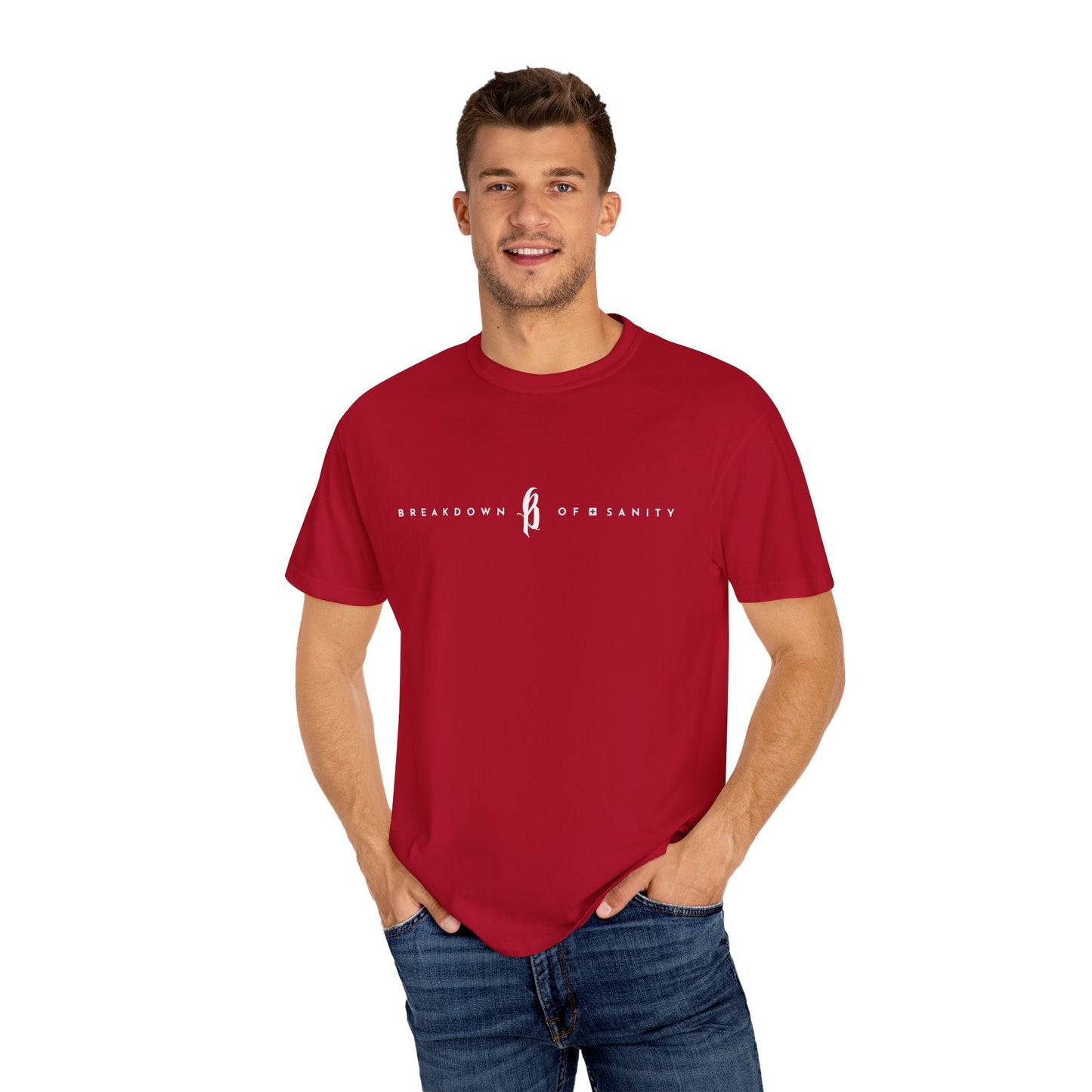 Garment-Dyed T-Shirt - Minimal Logo