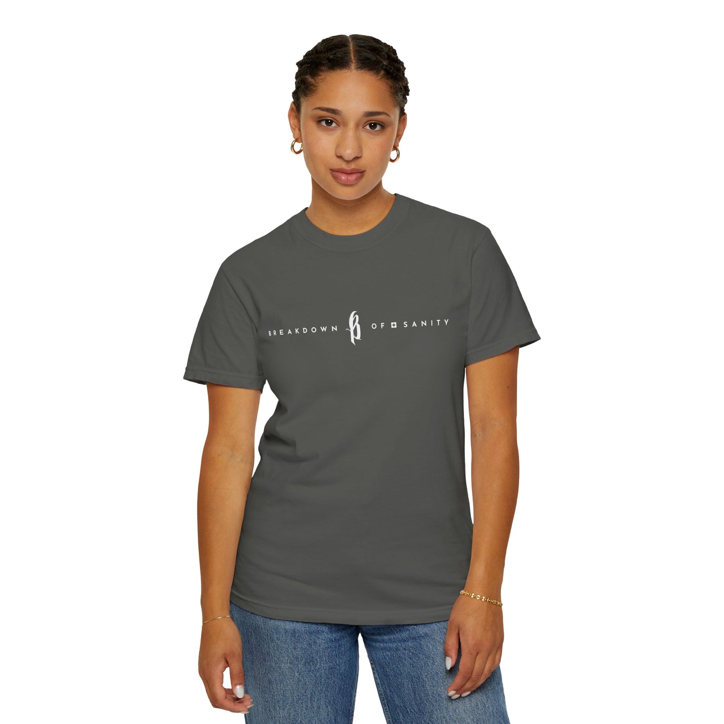Garment-Dyed T-Shirt - Minimal Logo