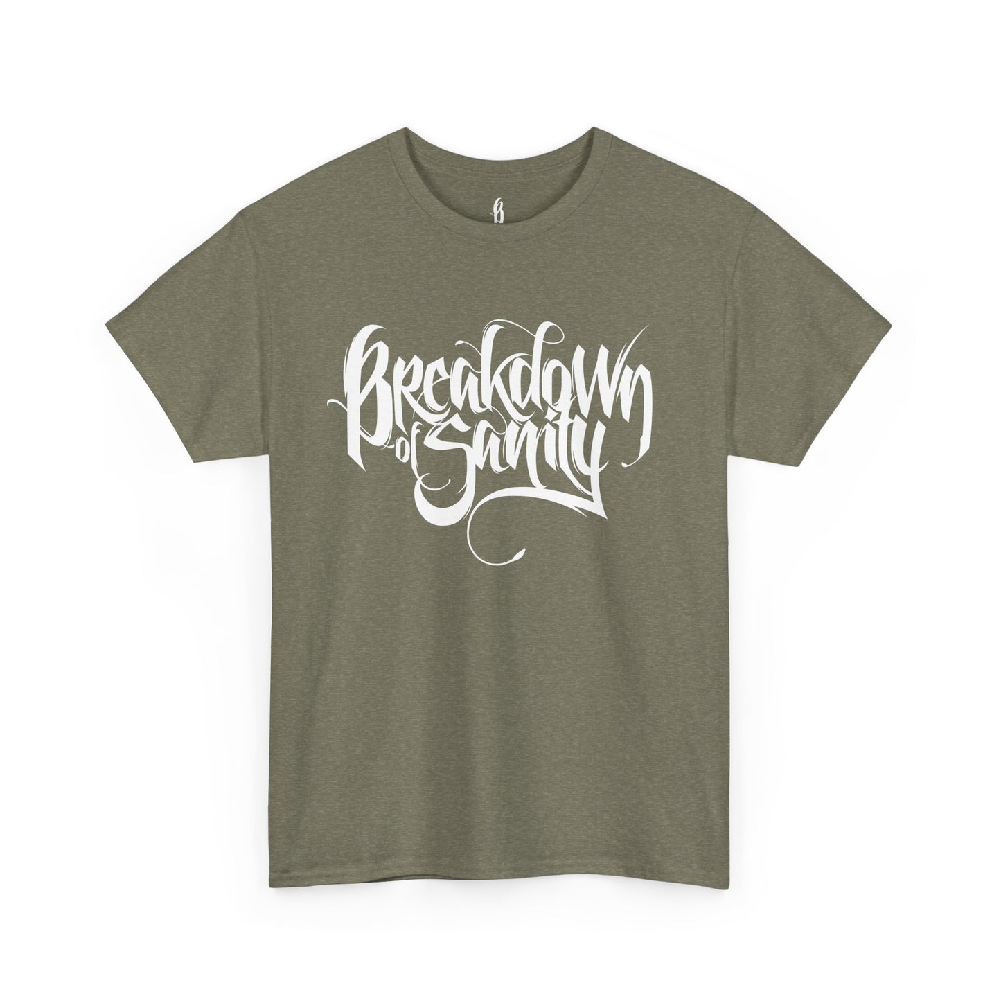 Heavy Cotton T-Shirt - Breakdown of Sanity 2012 Logo