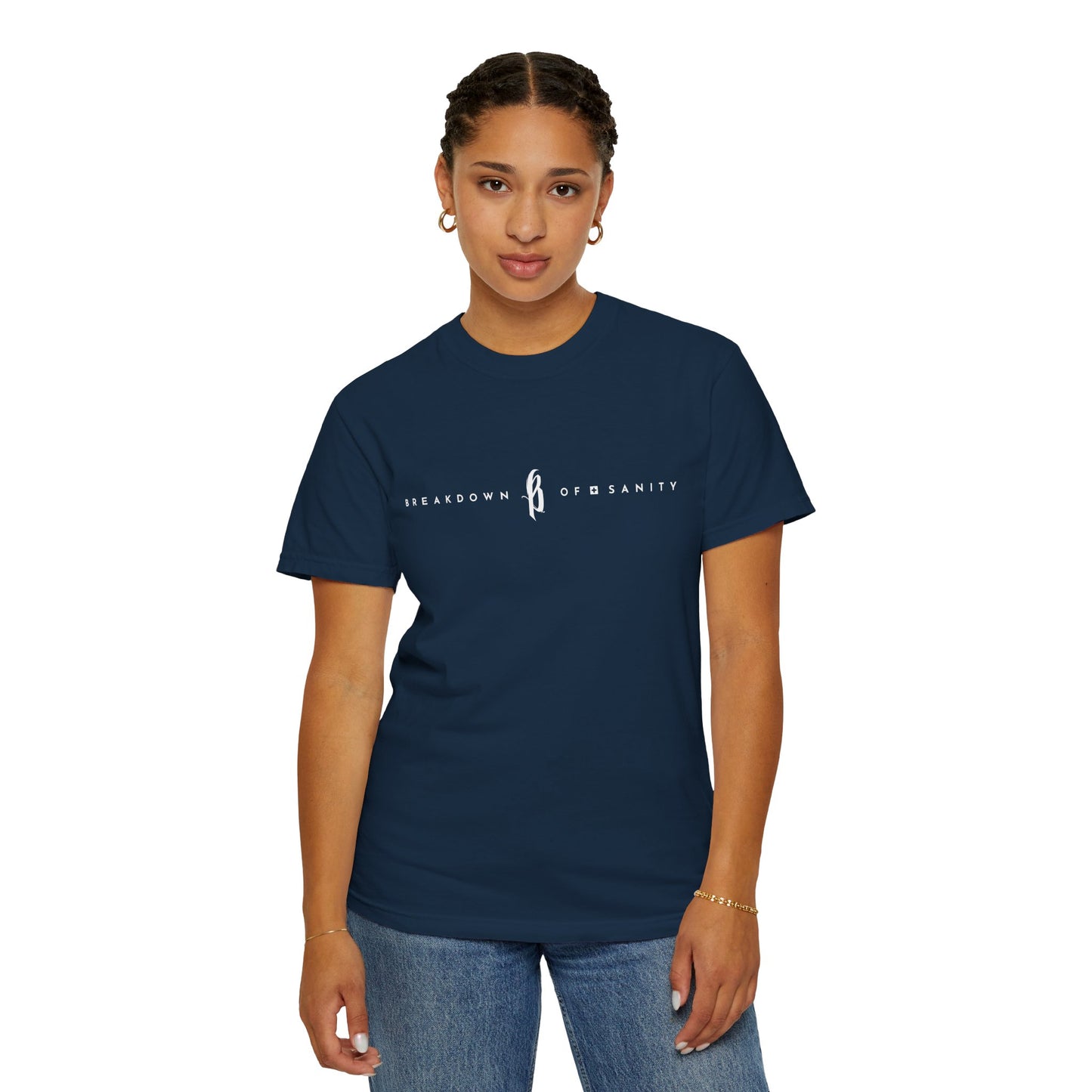 Garment-Dyed T-Shirt - Minimal Logo
