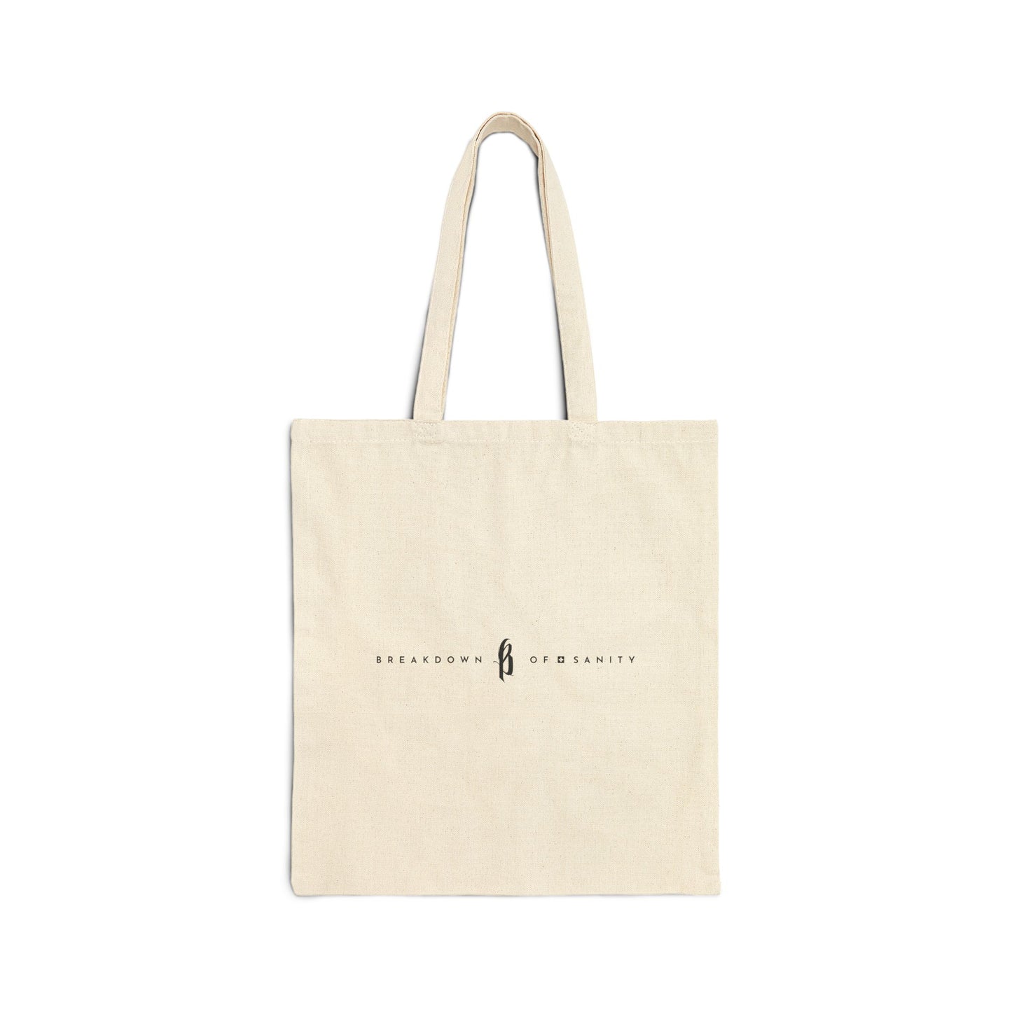 Cotton Canvas Tote Bag – B Logo
