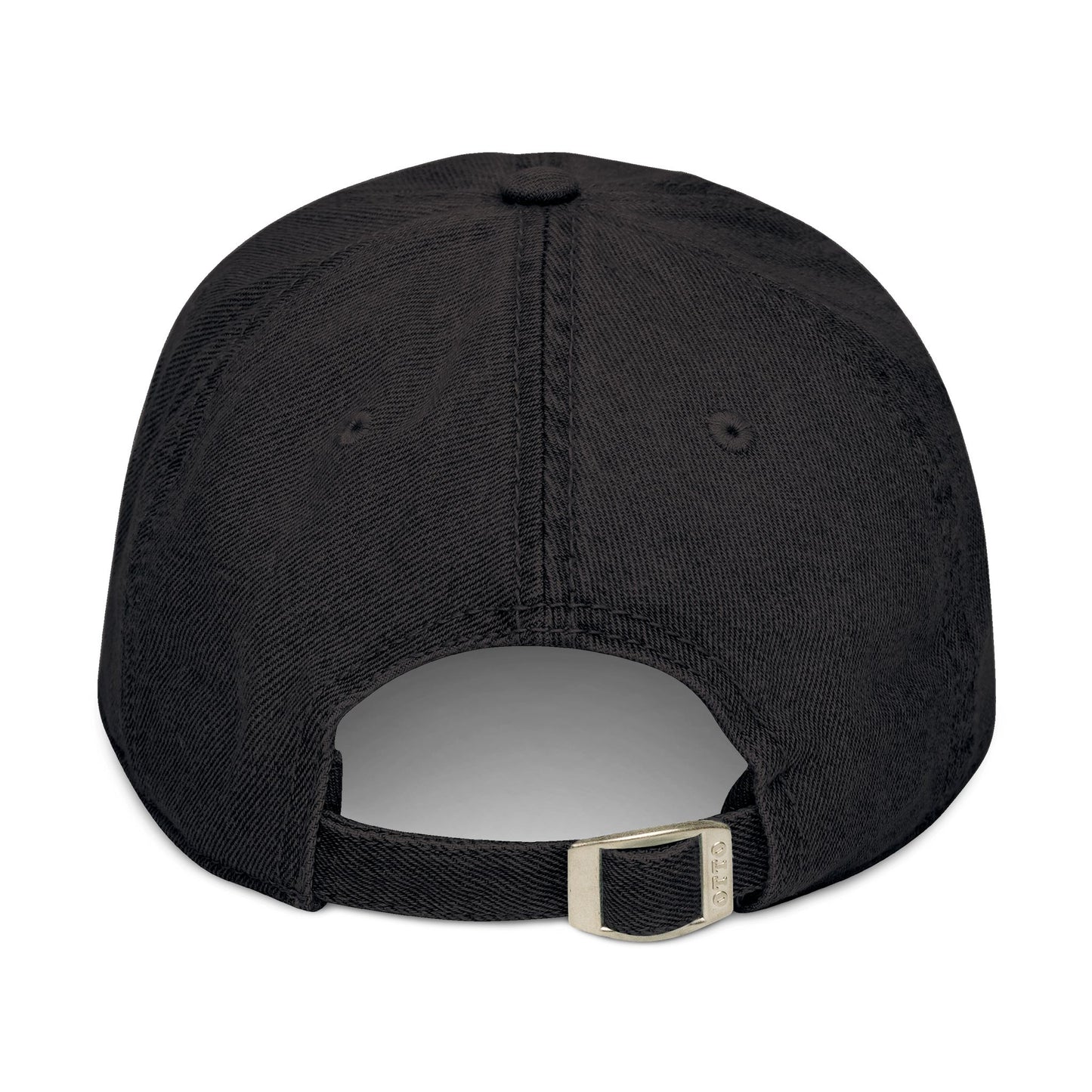 Embroidered Denim Hat - B Logo