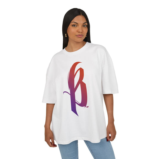 Oversized unisex T-Shirt  - B Logo