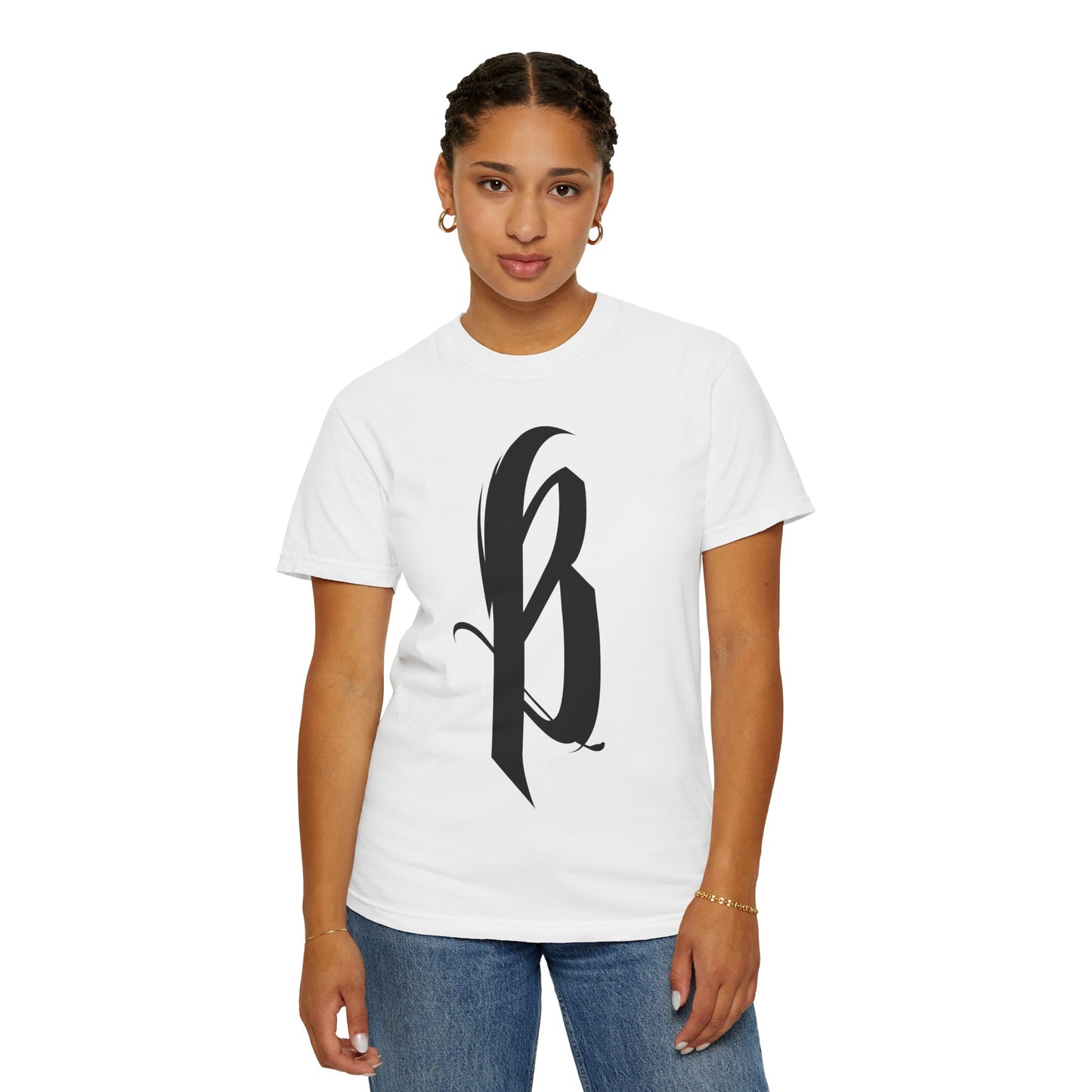 Unisex Garment-Dyed T-Shirt - B Logo