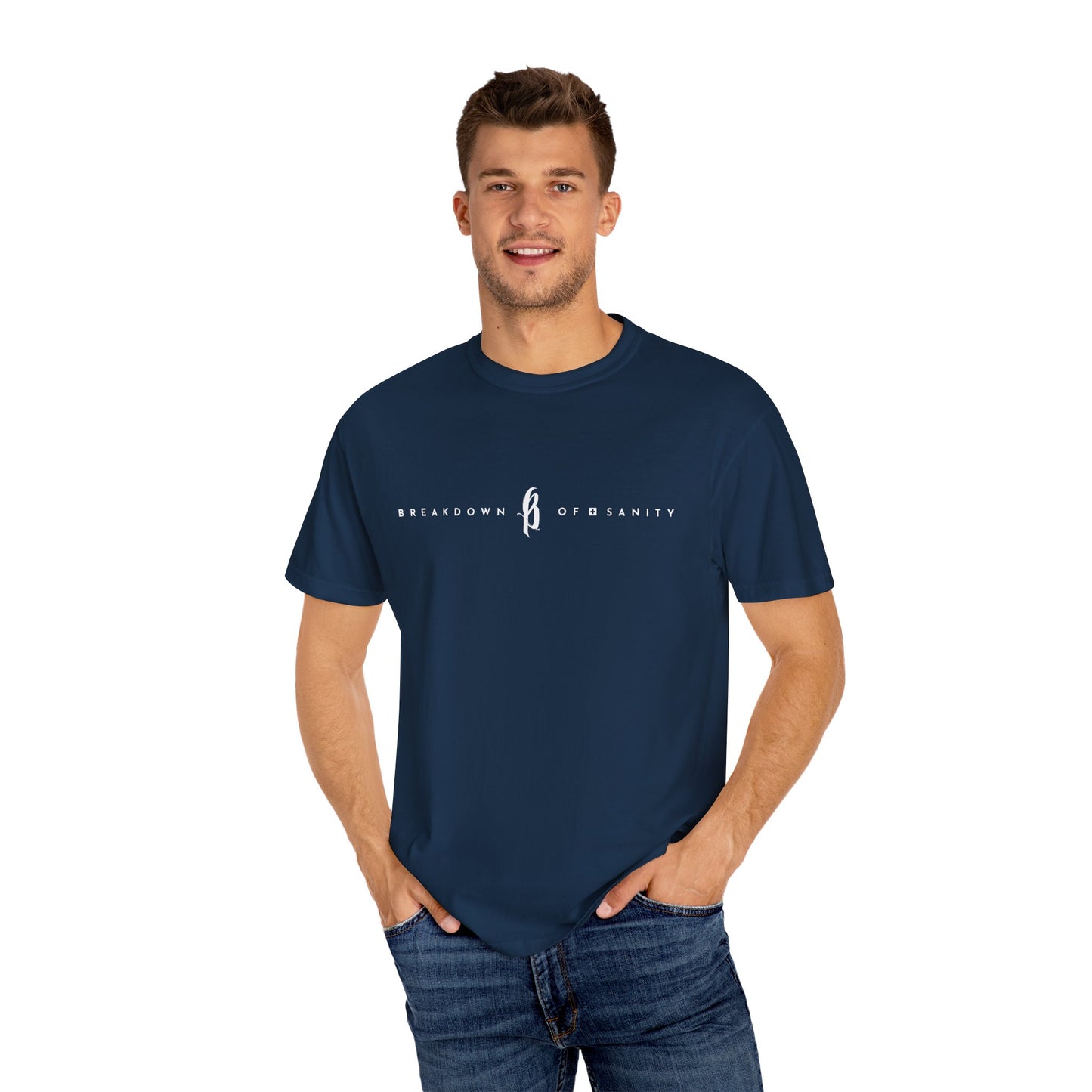 Garment-Dyed T-Shirt - Minimal Logo