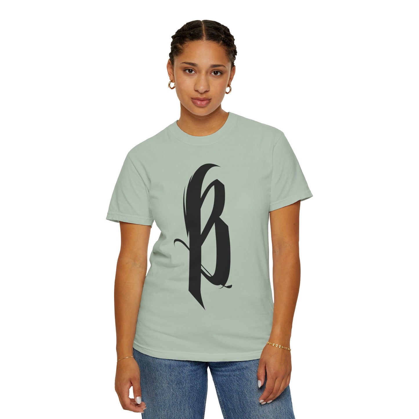 Unisex Garment-Dyed T-Shirt - B Logo