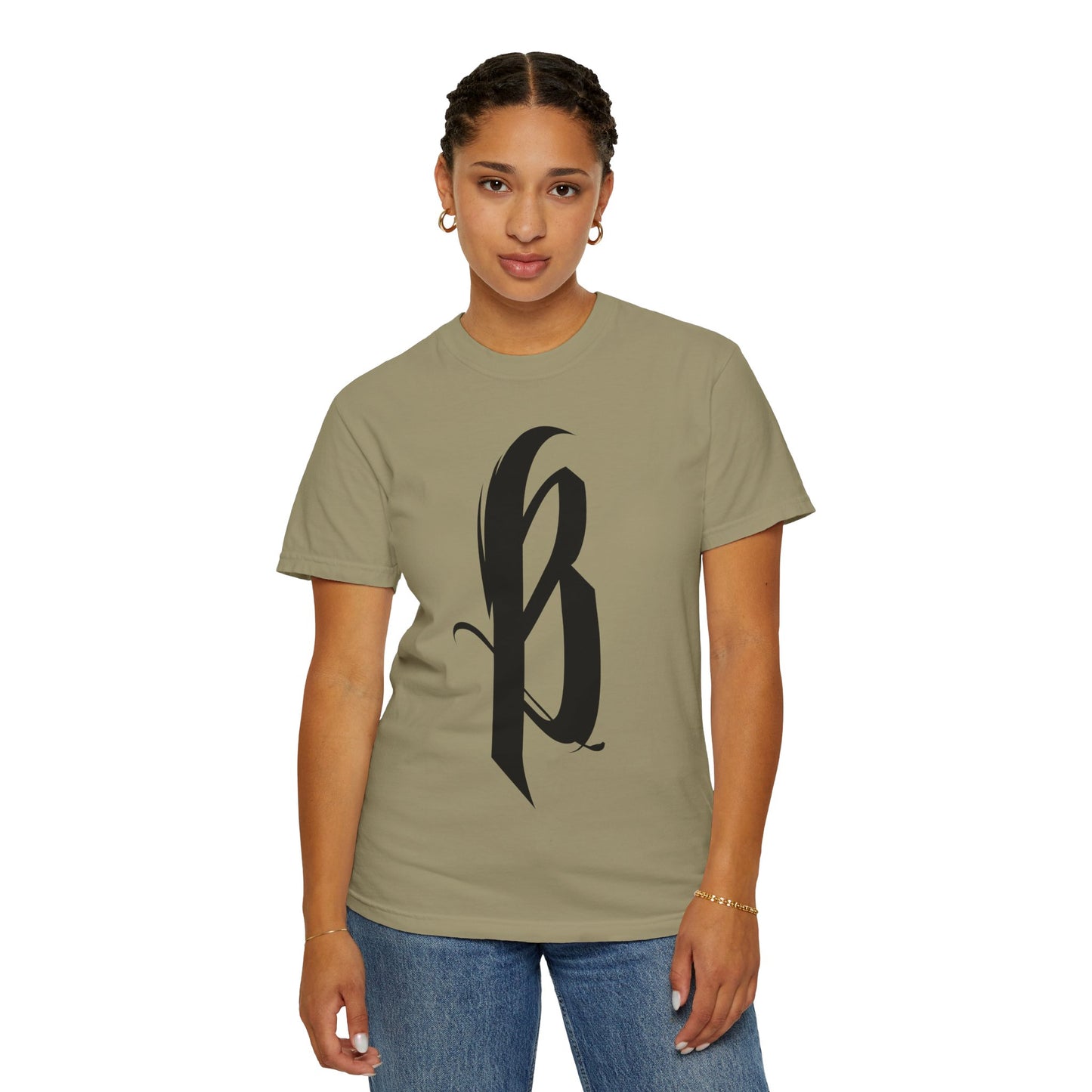 Unisex Garment-Dyed T-Shirt - B Logo