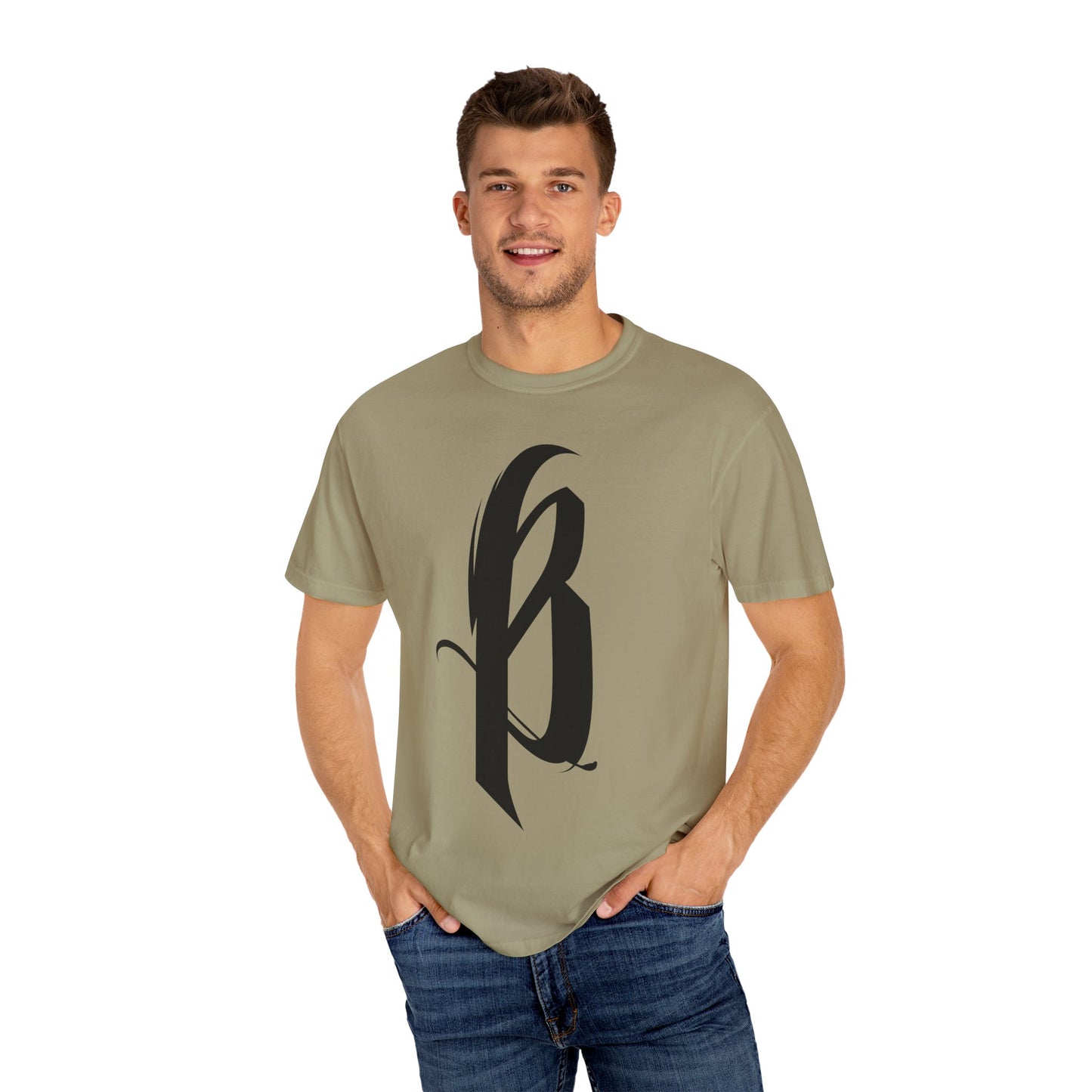 Unisex Garment-Dyed T-Shirt - B Logo