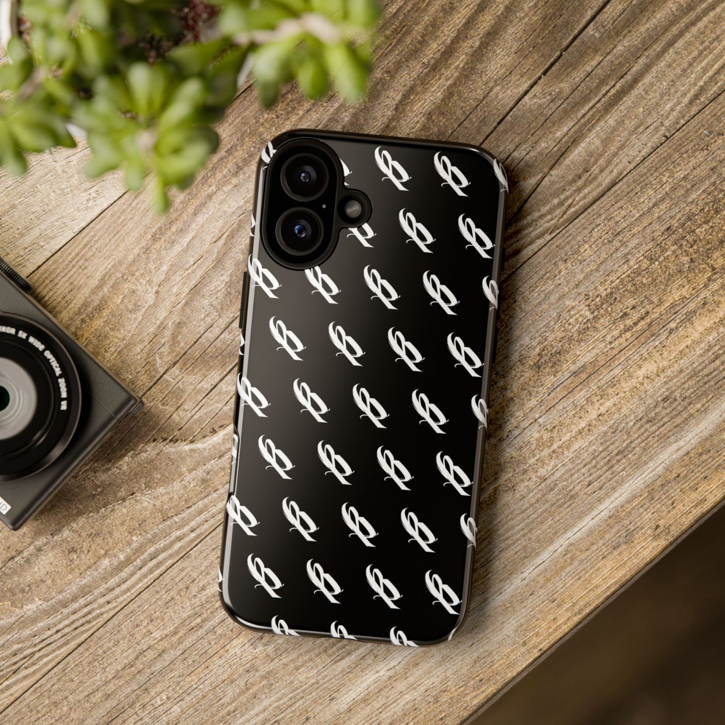 Smartphone Case - B Logo Pattern