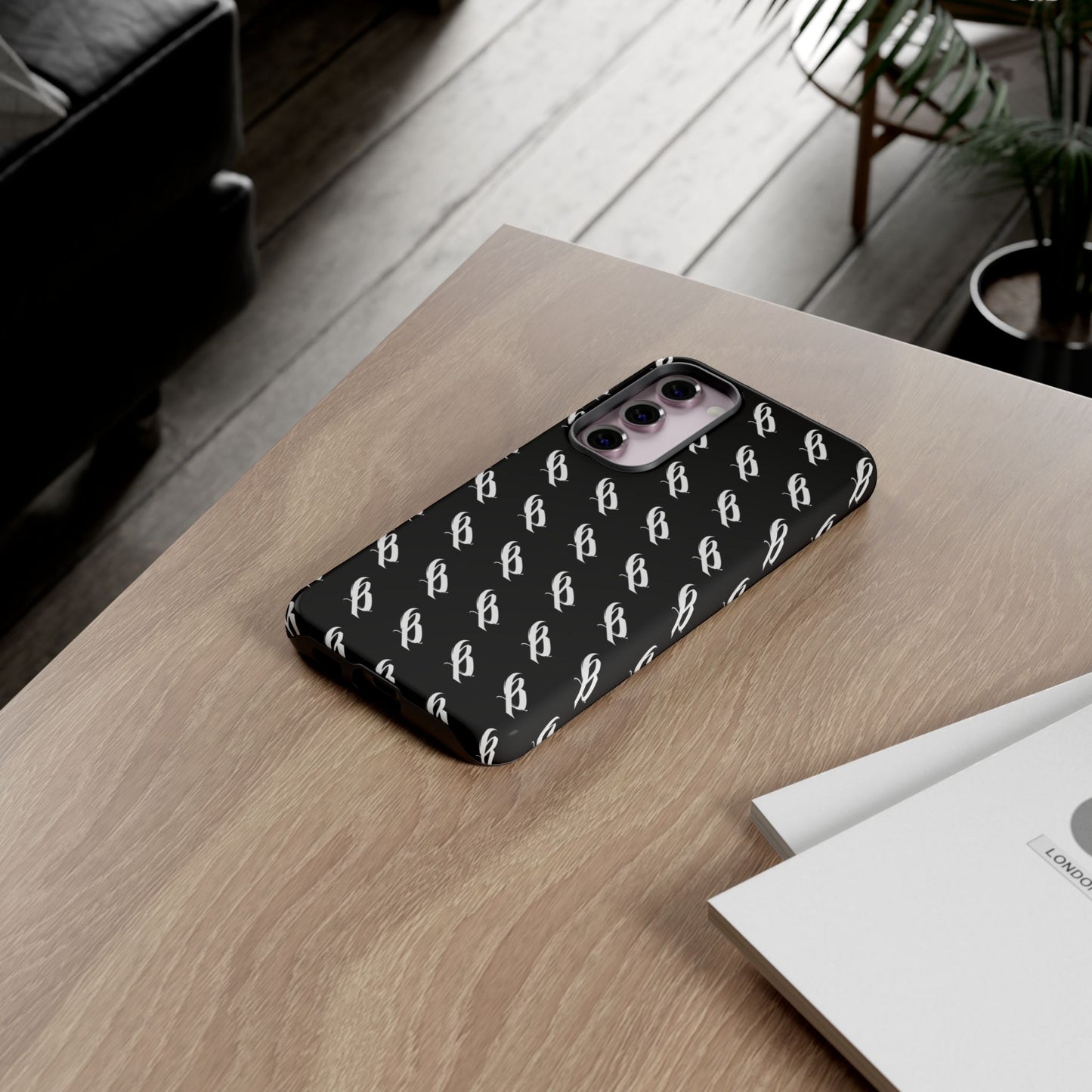 Smartphone Case - B Logo Pattern