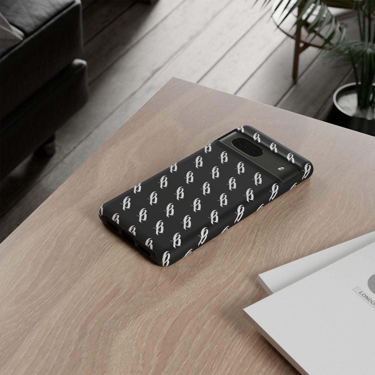 Smartphone Case - B Logo Pattern