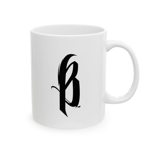Ceramic Coffee Mug - B Logo