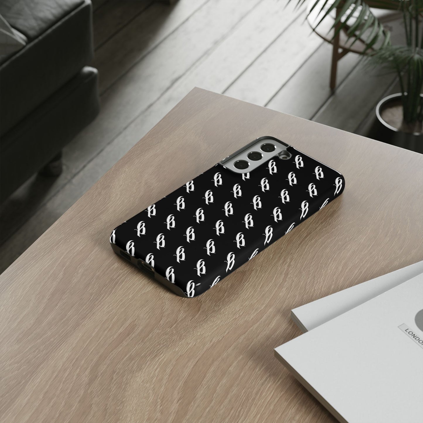 Smartphone Case - B Logo Pattern