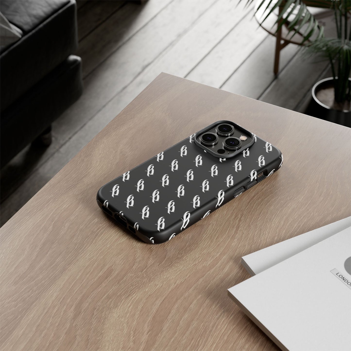 Smartphone Case - B Logo Pattern