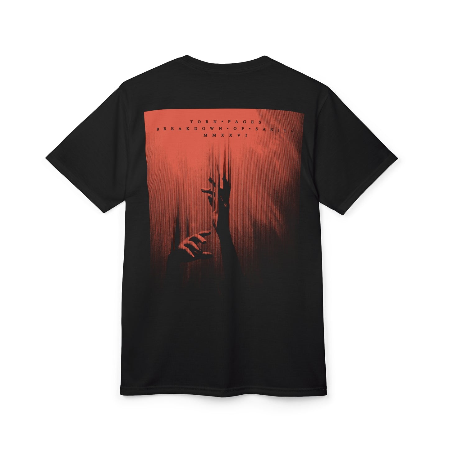 Cut & Sew T-Shirt - Torn Pages Artwork