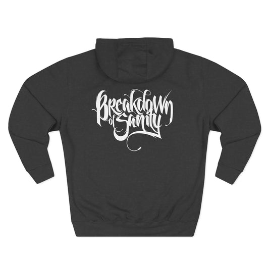 Stylish Three-Panel Fleece Hoodie - 2012 Logo