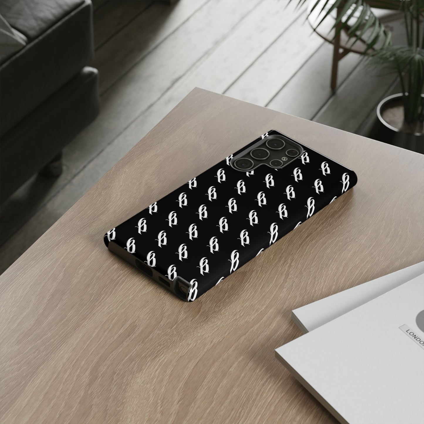 Smartphone Case - B Logo Pattern