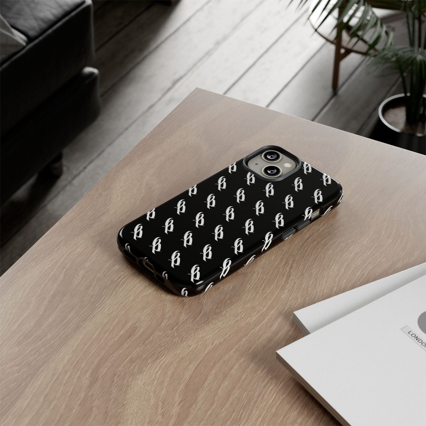 Smartphone Case - B Logo Pattern