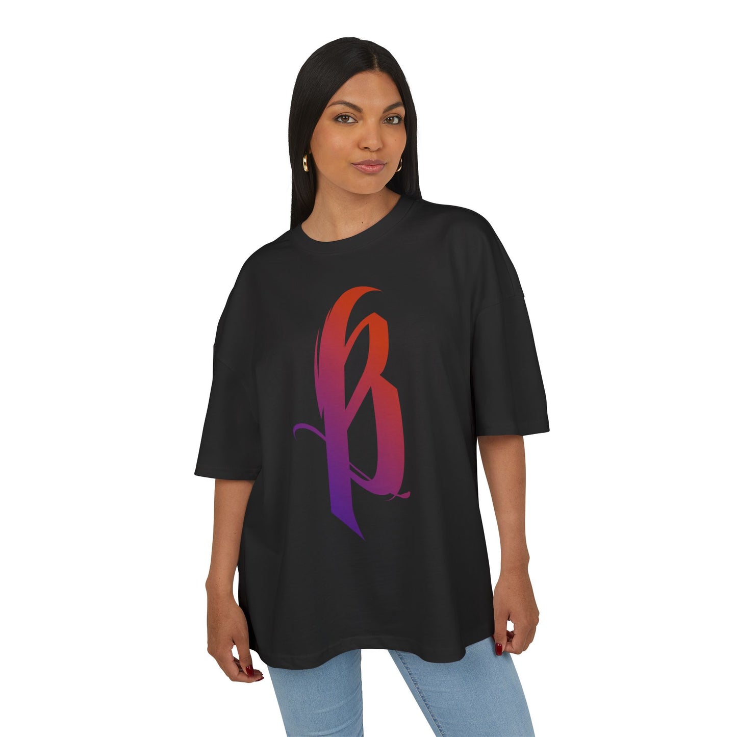 Oversized unisex T-Shirt  - B Logo