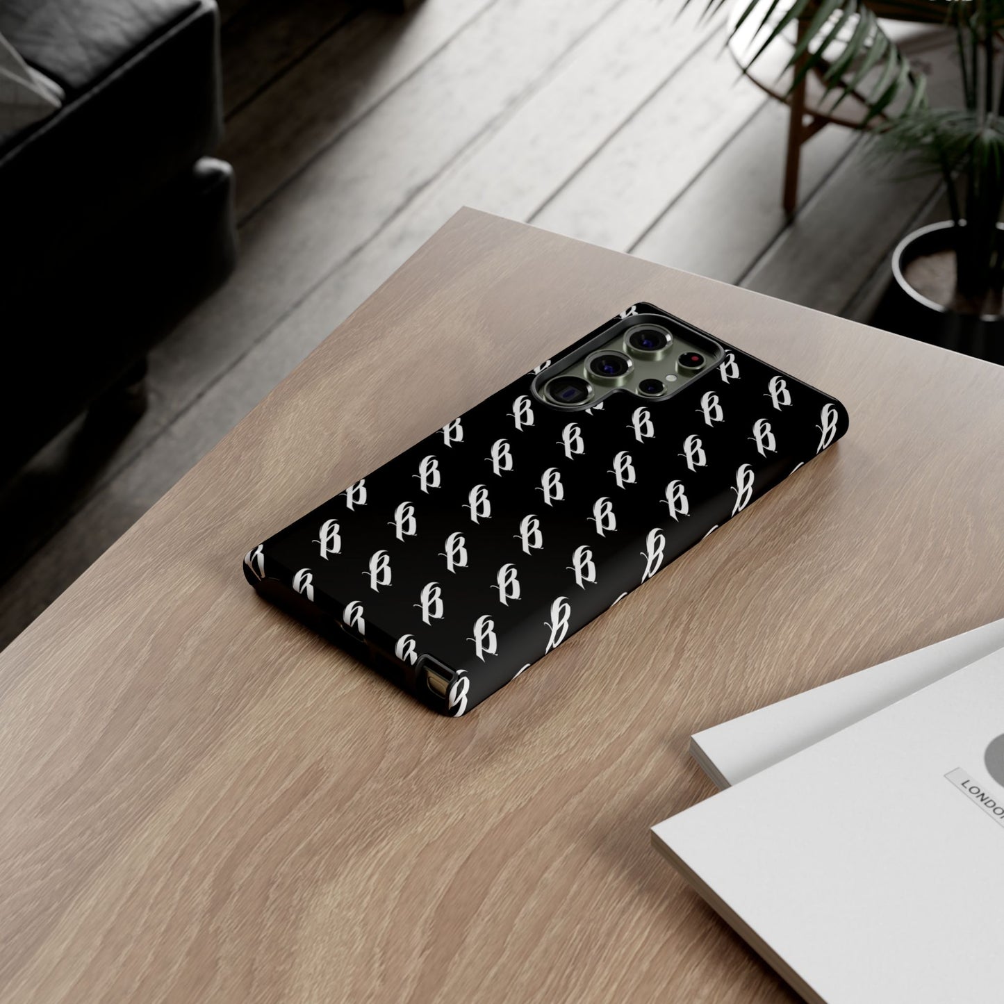 Smartphone Case - B Logo Pattern
