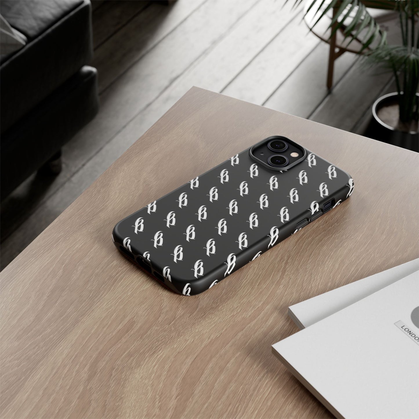 Smartphone Case - B Logo Pattern