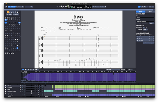 The Singles 2020–2024 – Official Guitar & Bass Tabs (Guitar Pro with MP3 + PDF)